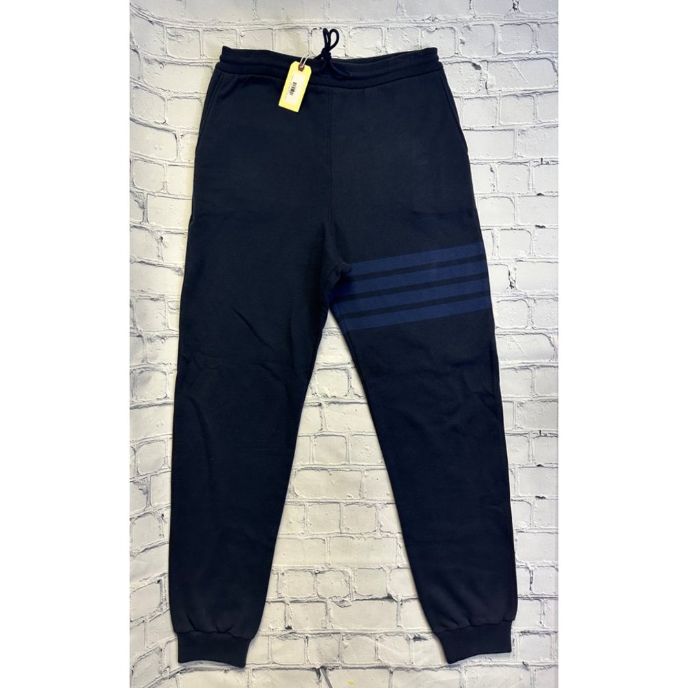 Thom Browne New York Sweatpants In Tonal 4 Bar Loopback